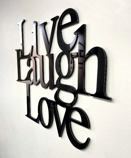 Live Laugh Love Sign – House Letter Signs Ltd.